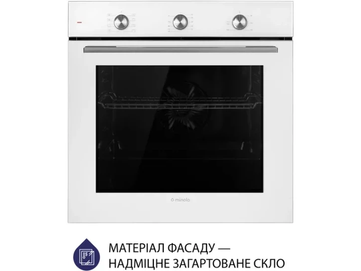 Духовка електрична Minola EO 684 WH - зображення 2