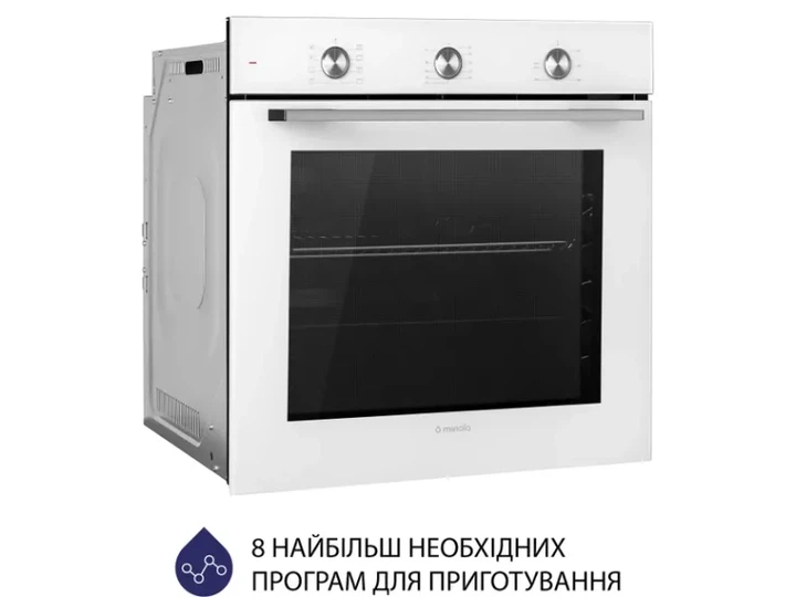 Духовка електрична Minola EO 684 WH - зображення 3