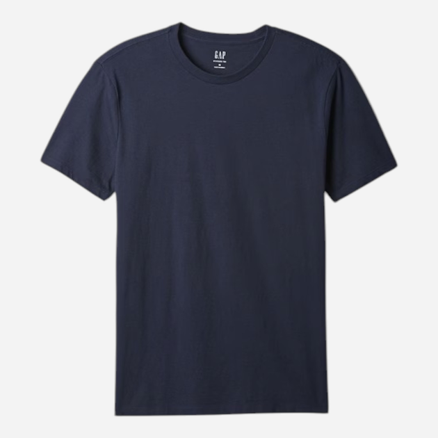 T-shirt męski długi bawełniany GAP 440775-01 2XL Granatowy (1200034719155) - obraz 5