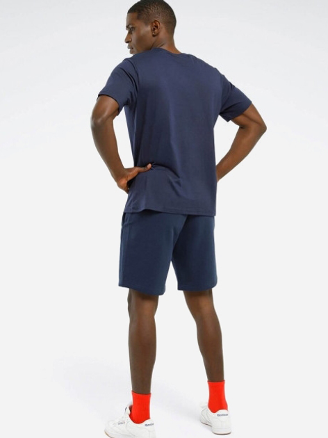 Koszulka męska bawełniana Reebok Identity Big 100071176 L Granatowa (4066763461096) - obraz 4