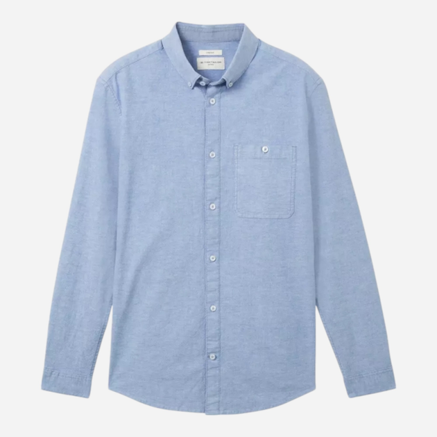 Koszula męska Tom Tailor L1040117015 2XL Błękitna (4067672013772) - obraz 4