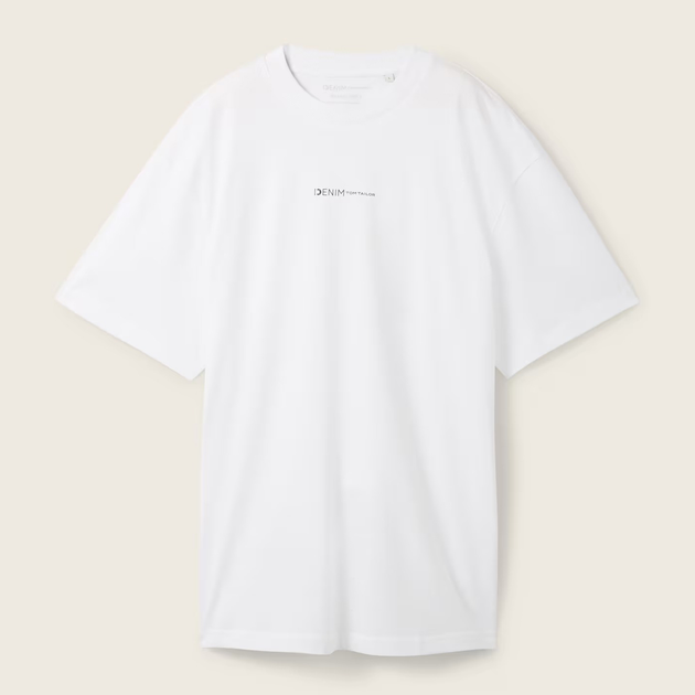 Koszulka męska Tom Tailor 1040880 XL Biała (4067672160193) - obraz 6
