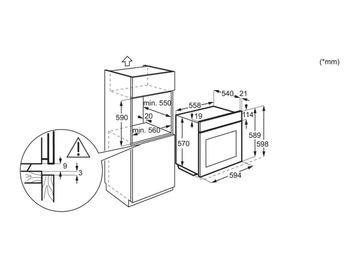 Духова шафа Electrolux EOH4P56BX - изображение 9