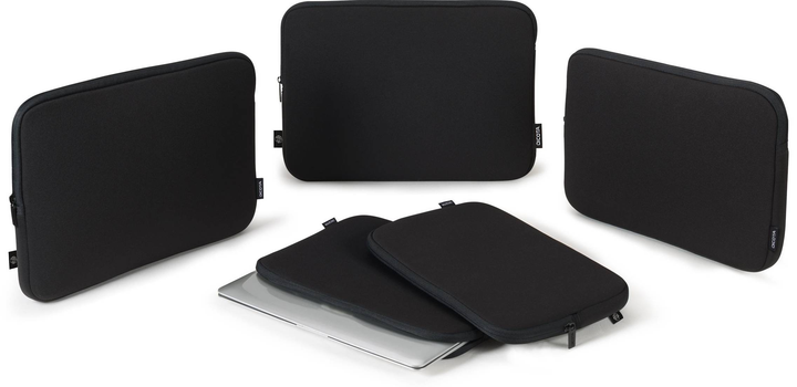 Чохол для ноутбука Dicota Sleeve ONE 12-12.5" Чорний (D32078-RPET) - зображення 6