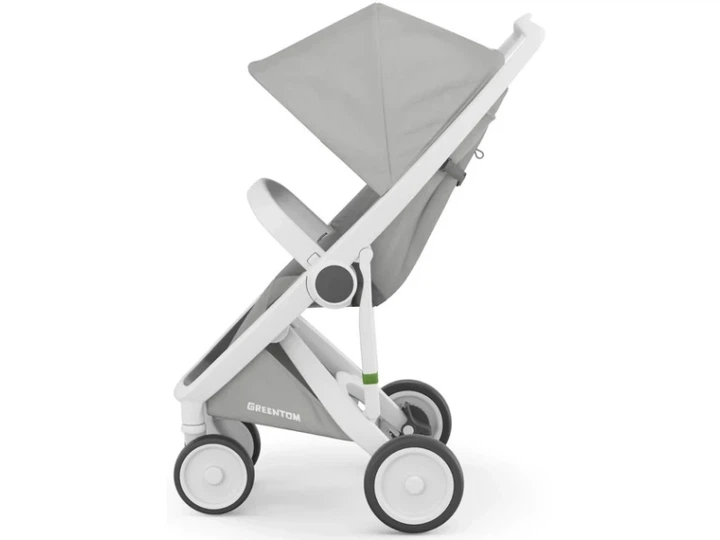Прогулянкова коляска Greentom Classic Grey-White (8718858972302) - изображение 3