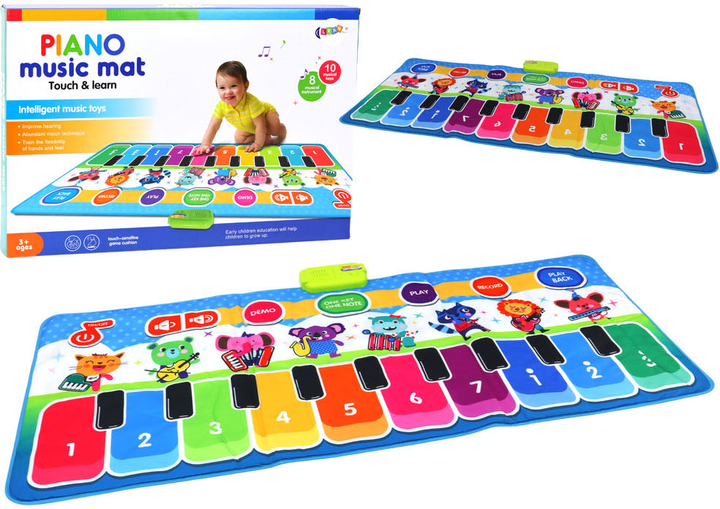 Mata edukacyjna LEAN Toys Pianinko (5905991008293) - obraz 1