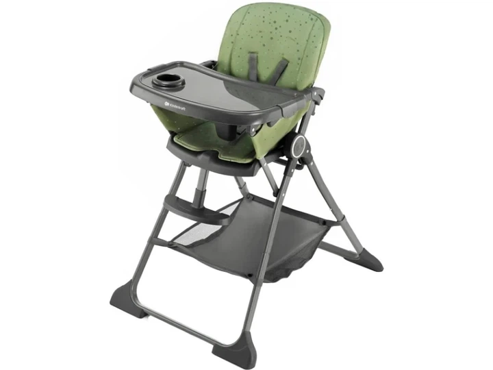 Стільчик для годування KinderKraft Foldee Green (KHFOLD00GRE0000) - Фото 1 Стільчик для годування KinderKraft Foldee Green (KHFOLD00GRE0000) - зображення 1