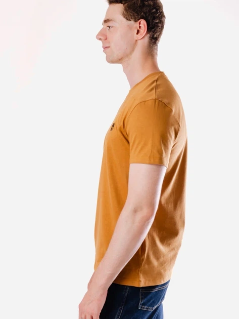 Футболка бавовняна довга чоловіча Timberland TB0A2BPR M Оранжева (194901104810) - зображення 4