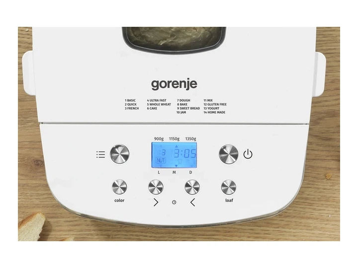 Хлібопічка Gorenje BM1350W - изображение 8