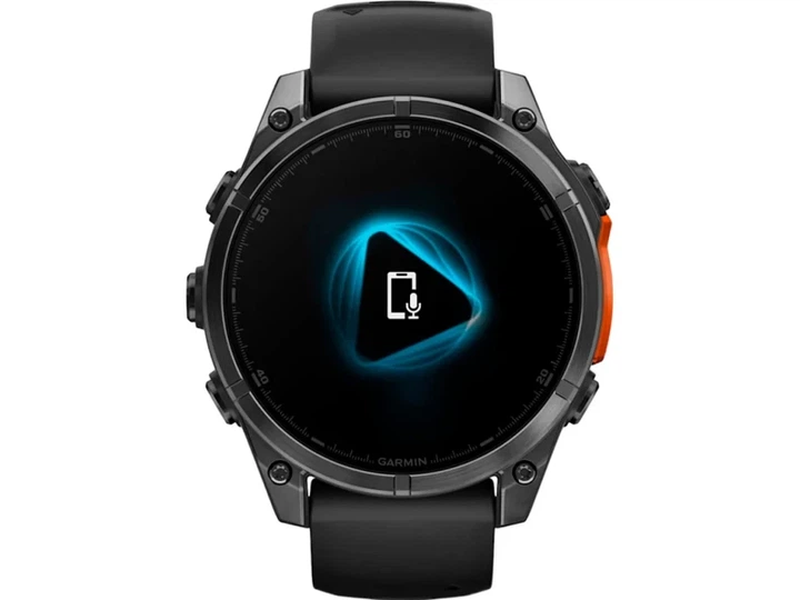 Спортивний годинник Garmin Fenix 8 47mm AMOLED Slate Gray with Black Silicone Band (010-02904-00) - изображение 9