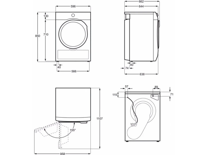 Сушильна машина Electrolux PerfectCare 800 EW8H258SC - зображення 6