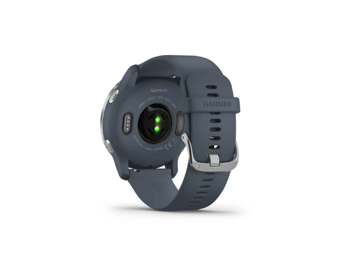 Смарт-годинник Garmin Venu 2 Silver Bezel with Granite Blue Case and Silicone Band (010-02430-10/00) - изображение 5