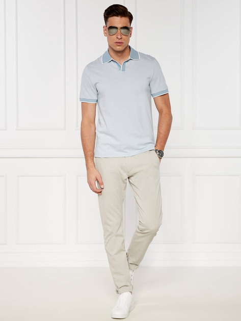 Koszulka polo męska Michael Kors mkocr451yodh9-436 XL Niebieska (197005098627) - obraz 3