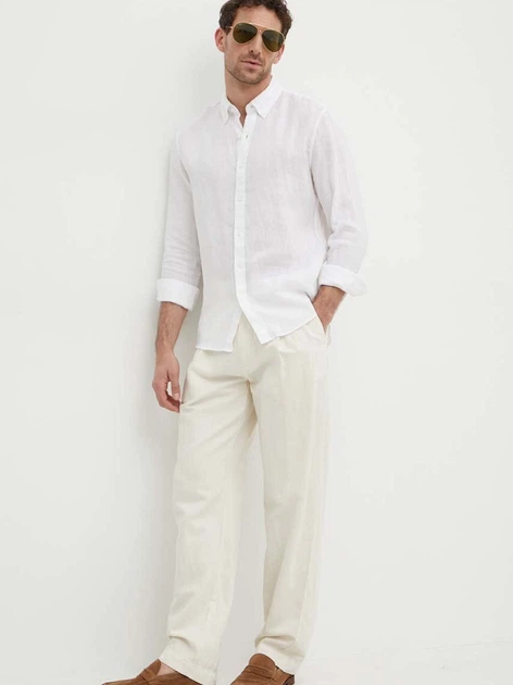 Koszula męska Michael Kors mkocs4400h4yt-100 M Biała (197005109552) - obraz 3