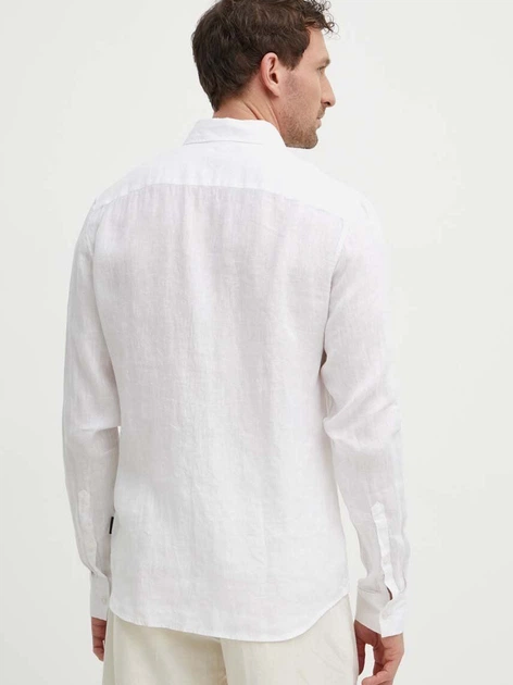 Сорочка чоловіча Michael Kors mkocs4400h4yt-100 XL Біла (197005109576) - зображення 2