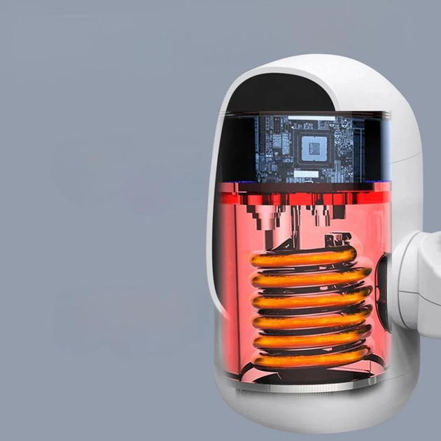 Водонагреватель проточный для кухни с экраном WATER HEATER ZSW D03 LCD 3000Вт белый - изображение 4