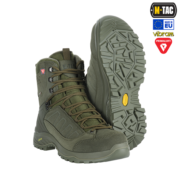 Черевики M-Tac Tactical winter boots Green 44 2J0401MTOLV001-44 - зображення 1