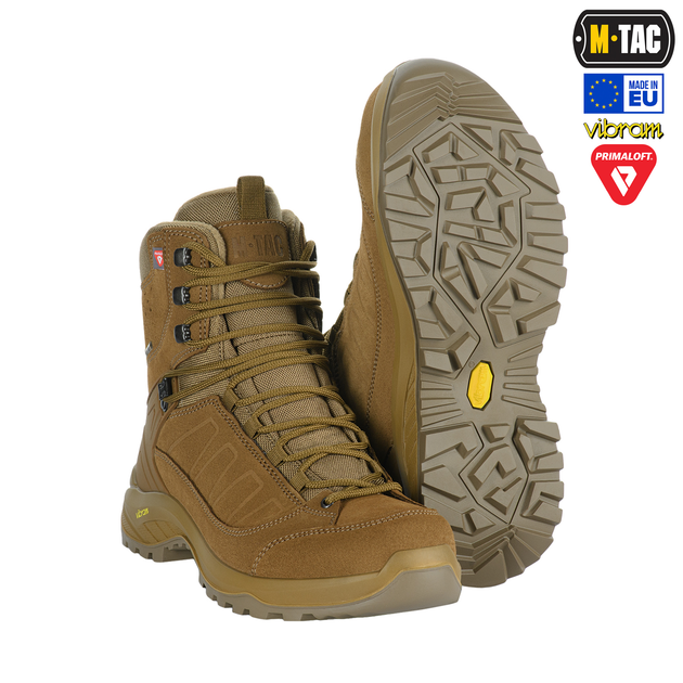 Ботинки M-Tac Tactical winter boots Coyote 39 2J0401MTOLV003-39 - зображення 1