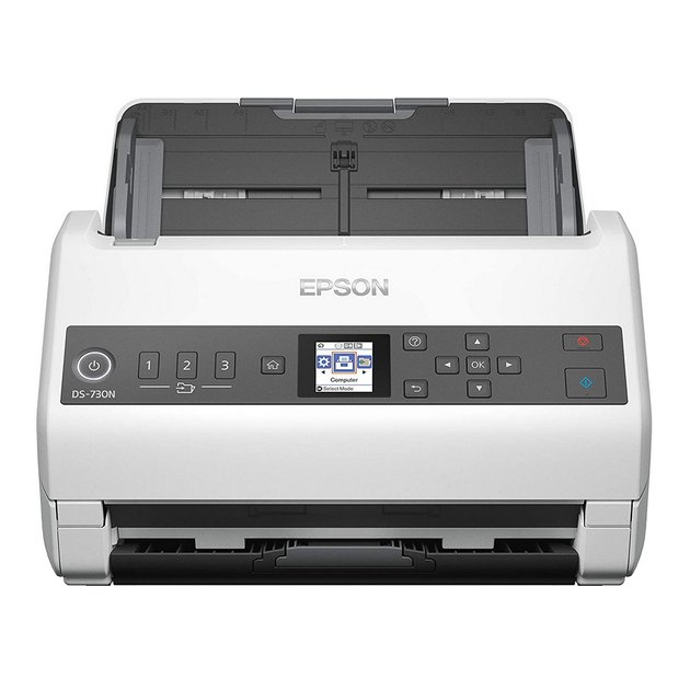 Сканер Epson DS-730N A4/USB/Ethernet (B11B259401) - изображение 4