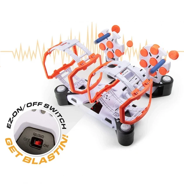 Детская игра для двоих воздушный тир с 2 бластерами Space Wars BLD Toys стрельба по мишени B3229 - изображение 5