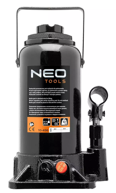 Домкрат NEO Tools 20 т 10-456 (5907558470529) - зображення 2