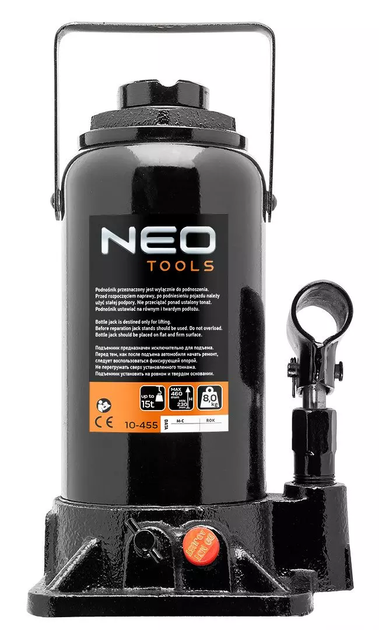 Домкрат NEO Tools 15 т 10-455 (5907558470512) - зображення 2