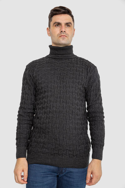 Гольф-свитер мужской, цвет грифельный, 161R619, XL: XXL от продавца ...