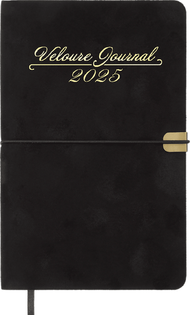 Еженедельник датированный 2025 (A5, 136стр, линия, черный) Buromax Velour BM.2710-01 - Фото 1 Еженедельник датированный 2025 (A5, 136стр, линия, черный) Buromax Velour BM.2710-01 - изображение 1