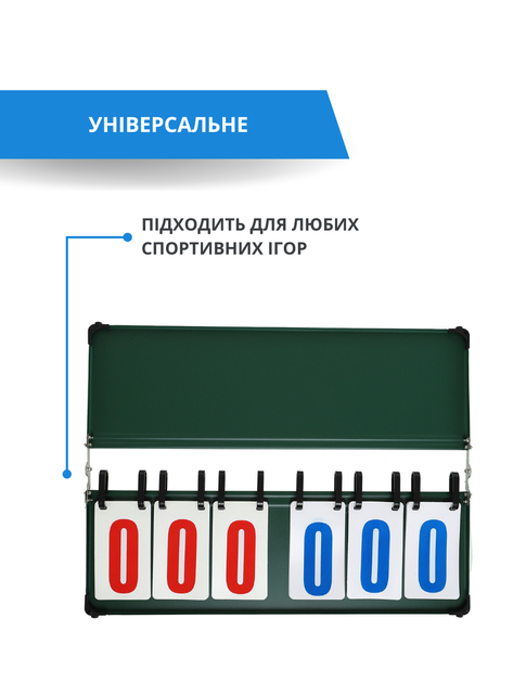 Спортивное табло перекидное для игр C-0039-006 - изображение 6