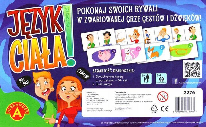 Gra planszowa Alexander Język Ciała (5906018022766) - obraz 6