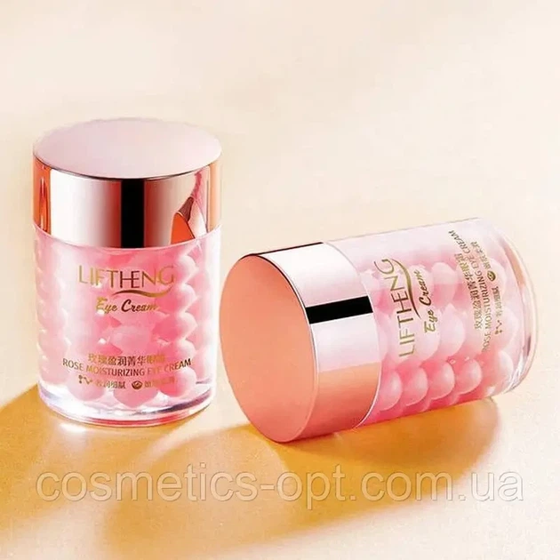 Крем эссенция для кожи вокруг глаз с экстрактом розы Liftheng Rose Moisturizing Eye Cream 60 мл - Фото 2 Крем эссенция для кожи вокруг глаз с экстрактом розы Liftheng Rose Moisturizing Eye Cream 60 мл - изображение 2