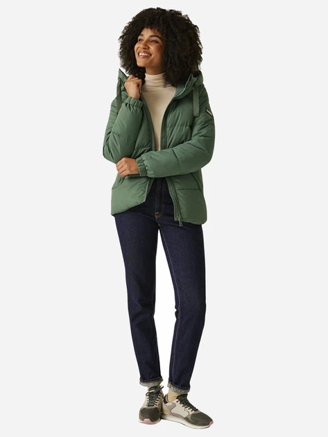 Куртка зимняя женская Regatta Arilie RWN332-WSI 8 Зеленая