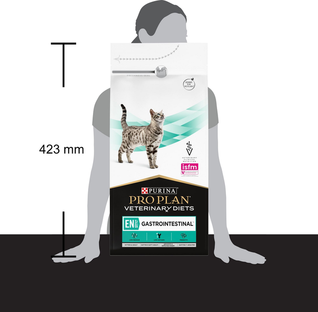 Сухий корм для кішок Purina Pro Plan Veterinary Diets EN ST/OX Gastrointestinal 1.5 кг (7613287597496/7613035160682) - зображення 4