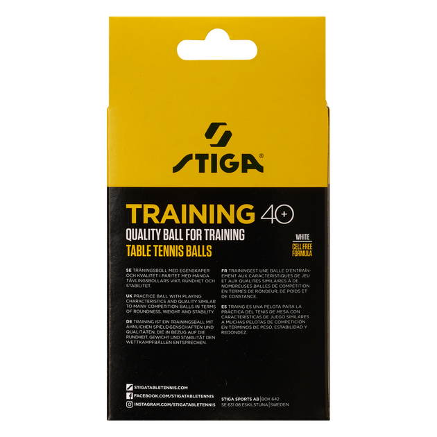 М'ячі для настільного тенісу Stiga Training ABS 12 шт (1110-2610-12) - изображение 3