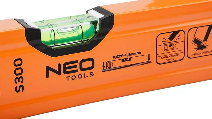Poziomnica NEO Tools S 300 3 libelle 150 cm 71-136 (5907558495959) - Zdjęcie 6 Poziomnica NEO Tools S 300 3 libelle 150 cm 71-136 (5907558495959) - obraz 6