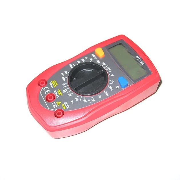 Цифровой мультиметр-тестер RIAS UT33C со щупами Red (7_01360) - изображение 2