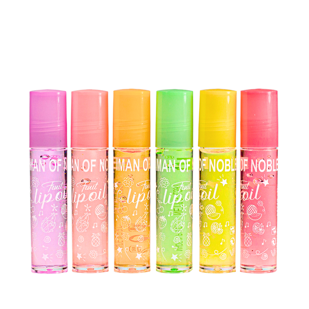 Блиск для губ кульковий фруктовий Iman of Noble Lip Oil (6шт в асортименті) - Фото 1 Блиск для губ кульковий фруктовий Iman of Noble Lip Oil (6шт в асортименті) - изображение 1