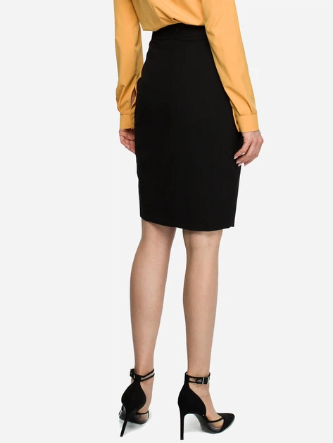 Spódnica ołówkowa damska Stylove S127 M Czarna (5903068422928) - obraz 2