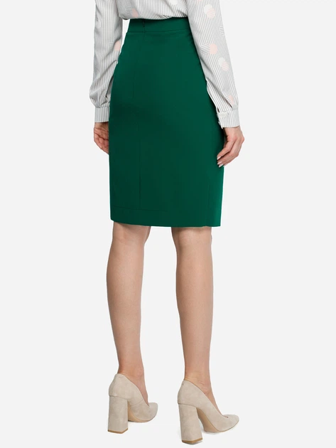 Spódnica ołówkowa damska Stylove S127 XXL Zielona (5903068423000) - obraz 2