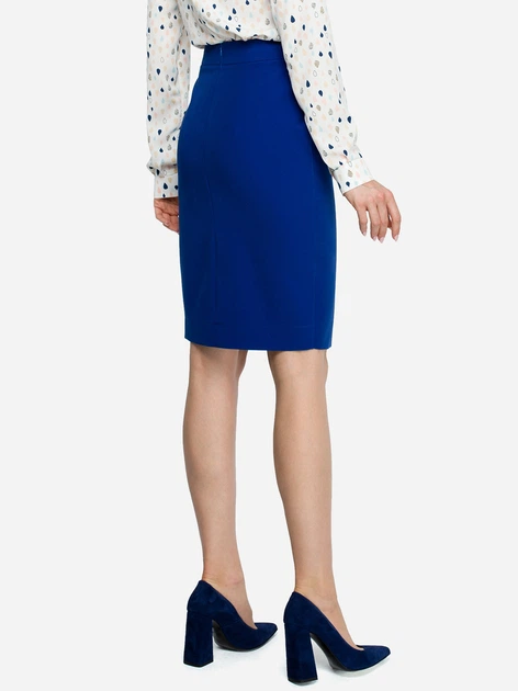 Spódnica ołówkowa damska Stylove S127 S Granatowa (5903068422881) - obraz 2