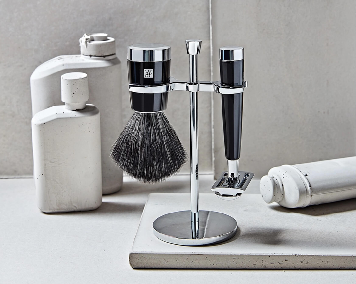 Zestaw do golenia Zwilling Beauty Classic Maszynka do golenia + Pędzel do golenia + Stojak (4009839495328) - obraz 5