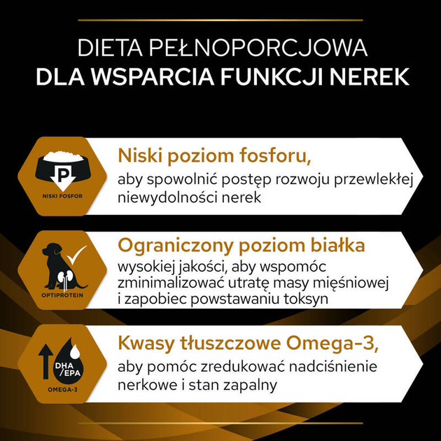 Sucha karma dla psów z chorobami nerek Purina Pro Plan NF Renal Function 1.5 kg (7613287916464) - obraz 7