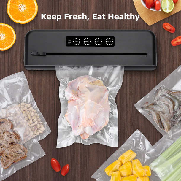 Вакуумний пакувальник Inkbird IVS-011 побутовий вакууматор для харчових продуктів | гофровані пакети шириною до 24 см | -80кПа | 120Вт - изображение 6