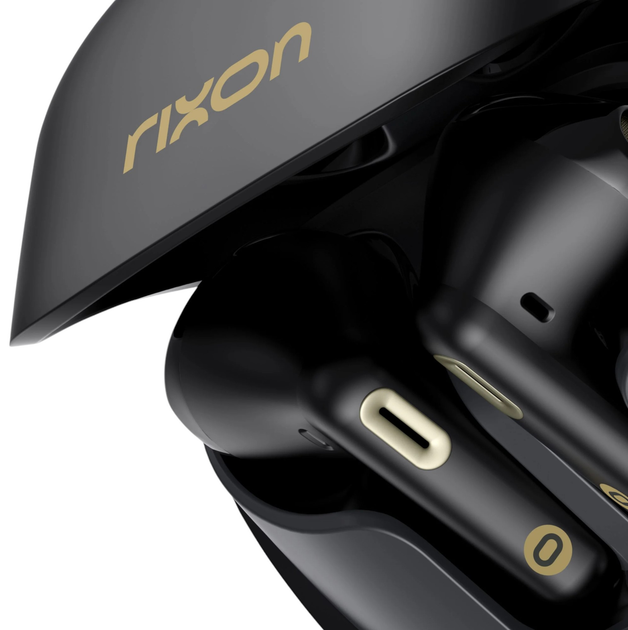 Słuchawki Rixon QuikBuds Black (RXTWS905) - obraz 5