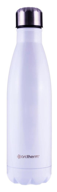 Termobutelka Arcthem Metaliczna 500 ml Biała (5907587803817) - obraz 1