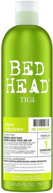 Zestaw do pielęgnacji włosów Tigi Bed Head Urban Antidotes Re-Energize Szampon 750 ml + Odżywka 750 ml  (615908950991) - obraz 3