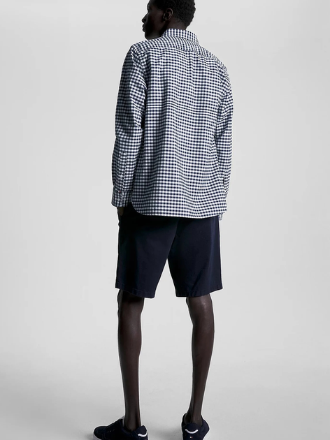 Koszula męska w kratę Tommy Hilfiger Regular Fit MW0MW31783 2XL Granatowa (8720644108147) - obraz 4