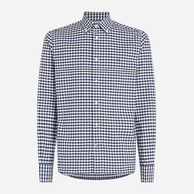 Koszula męska w kratę Tommy Hilfiger Regular Fit MW0MW31783 M Granatowa (8720644106556) - obraz 6
