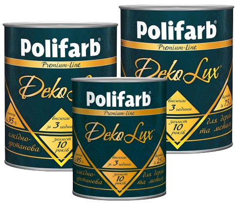 Эмаль Polifarb Dekolux светло-голубая, 2,2 кг - изображение 2