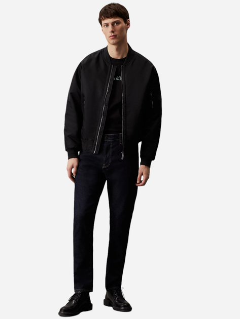 Футболка бавовняна чоловіча Calvin Klein K10K113105-BEH XL Чорна (8720109906677) - зображення 5